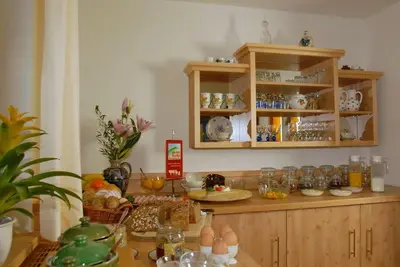 Essen in der Pension oder in der Nähe