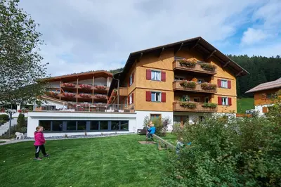 Das Gebäude in dem sich das Hotel befindet