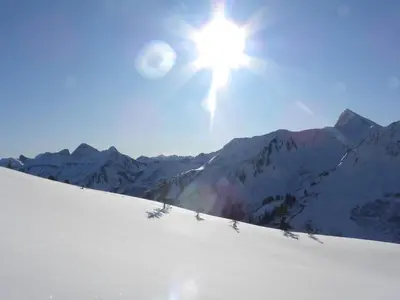 Hotel Alpenblume im Winter