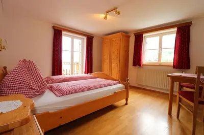 Ein Bett oder Betten in einem Zimmer der Unterkunft Bauernhof Wildfang