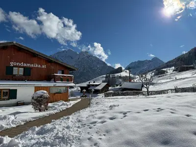 Naturlandschaft in der Nähe des Ferienhauses