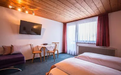 Ein Bett oder Betten in einem Zimmer der Unterkunft Gästehaus-Pension Barbara