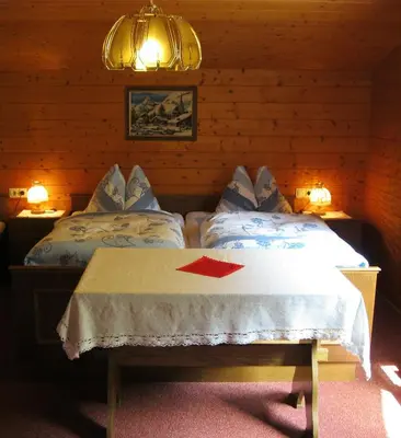 Ein Bett oder Betten in einem Zimmer der Unterkunft Appartements Bischof