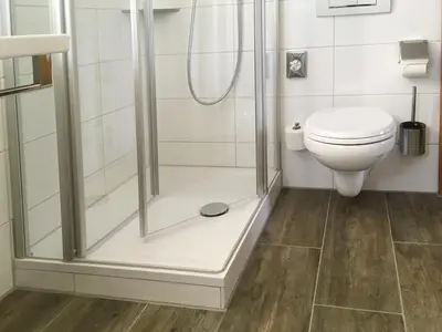 Ein Badezimmer in der Unterkunft Hotel Alpensonne