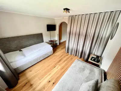 TV/Unterhaltungsangebot in der Unterkunft Haus Schrofenstein