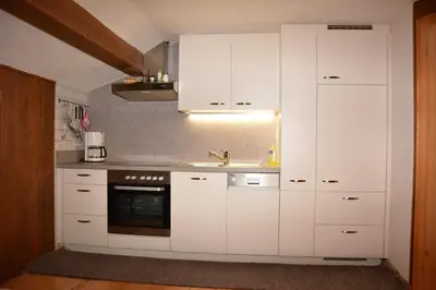 Küche/Küchenzeile in der Unterkunft Bauernhof Schneider