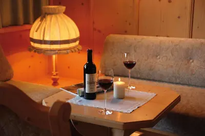 Getränke in der Unterkunft Hotel Omesberg
