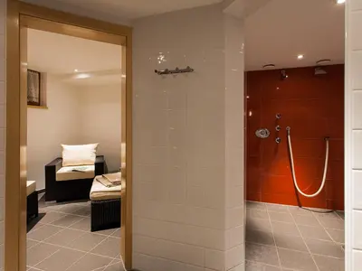 Ein Badezimmer in der Unterkunft Pension Kilian