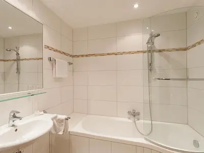 Ein Badezimmer in der Unterkunft Pension Kilian
