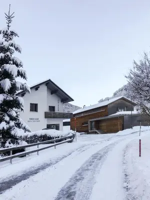 Am Mellenbach Patrizia Kleber im Winter
