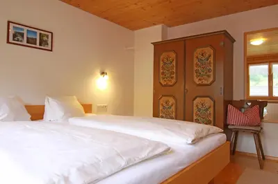 Ein Bett oder Betten in einem Zimmer der Unterkunft Haus Annelies