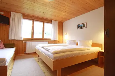 Ein Bett oder Betten in einem Zimmer der Unterkunft Haus Annelies