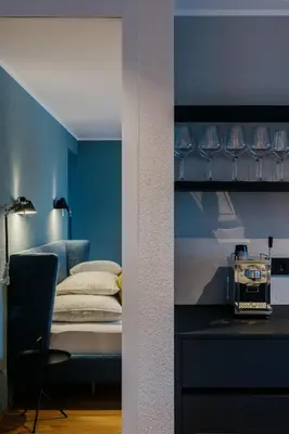 Ein Bett oder Betten in einem Zimmer der Unterkunft Appart Hotel Knappaboda