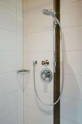 Ein Badezimmer in der Unterkunft Haus Margreth