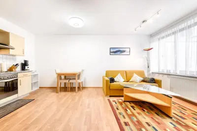 Küche/Küchenzeile in der Unterkunft Appartement Ideal by A-Appartments
