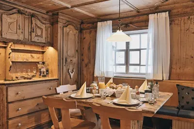 Getränke in der Unterkunft Wald 12 Ferienhaus
