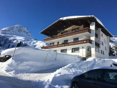 Pension Bergheim im Winter