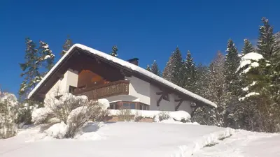 Appartment Gertrud Flatz im Winter