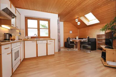 Küche/Küchenzeile in der Unterkunft Appartment Gertrud Flatz