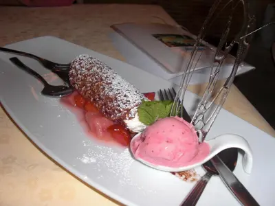 Essen im Hotel oder in der Nähe