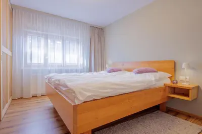 Ein Bett oder Betten in einem Zimmer der Unterkunft Haus Christina - Romantik Suite