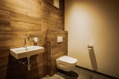 Ein Badezimmer in der Unterkunft Rufana Alpin