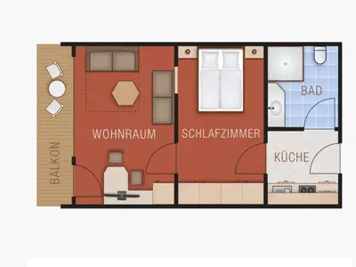 Grundriss der Unterkunft Aparthotel mittelberg mit Schwimmbad Kleinwalsertal