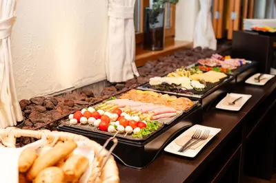 Essen im Hotel oder in der Nähe