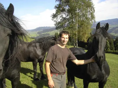Tiere in diesem Bauernhof oder in der Nähe