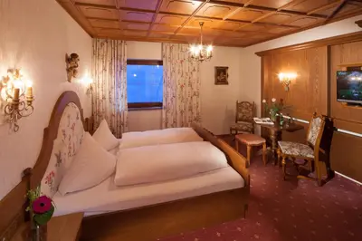 Ein Bett oder Betten in einem Zimmer der Unterkunft Hotel Elisabeth