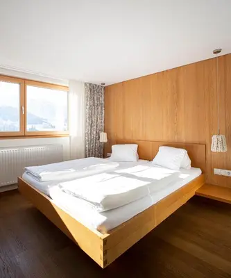 Ein Bett oder Betten in einem Zimmer der Unterkunft Hotel & Wirtschaft Wälderhof