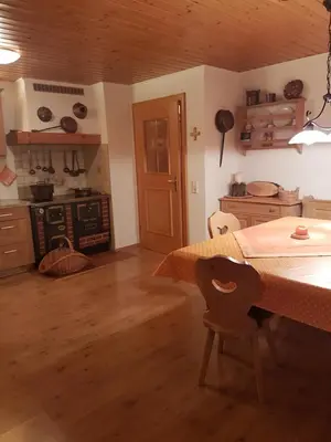 Küche/Küchenzeile in der Unterkunft Montafon Alpen Chalet