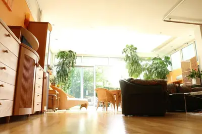 Ein Sitzbereich in der Unterkunft Dimai House No 31 Dornbirn Messe