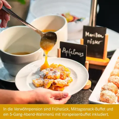 Essen im Hotel oder in der Nähe