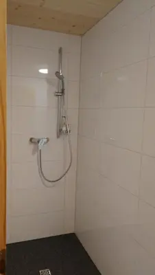 Ein Badezimmer in der Unterkunft Ferienhaus am Waldrand von Egg Bregenzer Wald