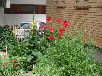 Ein Garten an der Unterkunft Ferienbauernhof Beer