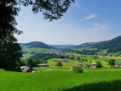 Naturlandschaft in der Nähe der Ferienwohnung