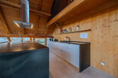 Küche/Küchenzeile in der Unterkunft Reichart Apartment