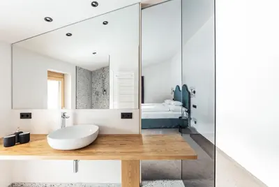 Ein Badezimmer in der Unterkunft Burgi's - Adults only