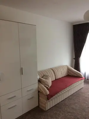Ein Bett oder Betten in einem Zimmer der Unterkunft Appartement Bergblick