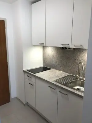 Küche/Küchenzeile in der Unterkunft Appartement Bergblick