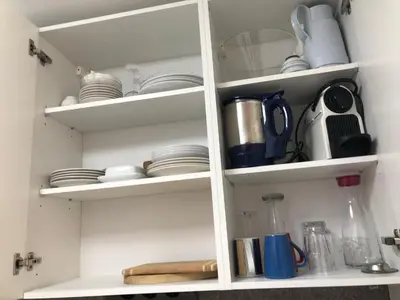 Küche/Küchenzeile in der Unterkunft Appartement Bergblick