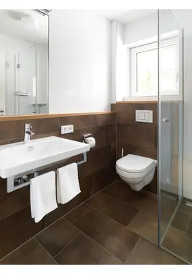 Ein Badezimmer in der Unterkunft Bergzauber Appartements