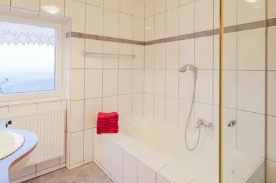 Ein Badezimmer in der Unterkunft Berghof Vöglerbrand
