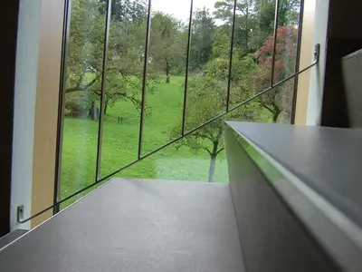 Ein Garten an der Unterkunft Haus Bahl