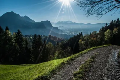 Naturlandschaft in der Nähe der Ferienwohnung