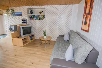 TV/Unterhaltungsangebot in der Unterkunft Ferienwohnung Lerch