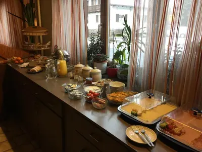 Essen in der Pension oder in der Nähe