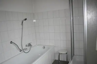Ein Badezimmer in der Unterkunft Pension Wachter