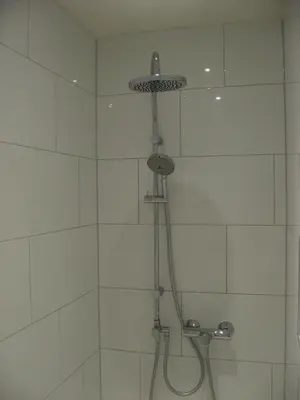 Ein Badezimmer in der Unterkunft Bodensee-Ferienwohnung Am Ruggbach - Lochau bei Bregenz